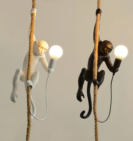 Monkey Pendnant Lamp