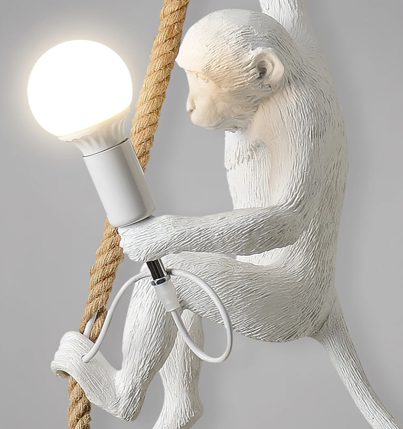 Monkey Pendnant Lamp