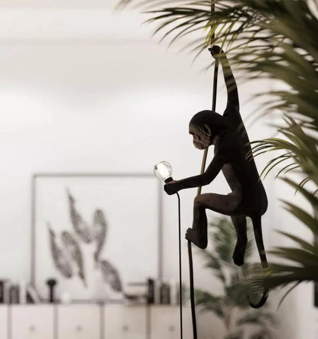 Monkey Pendnant Lamp