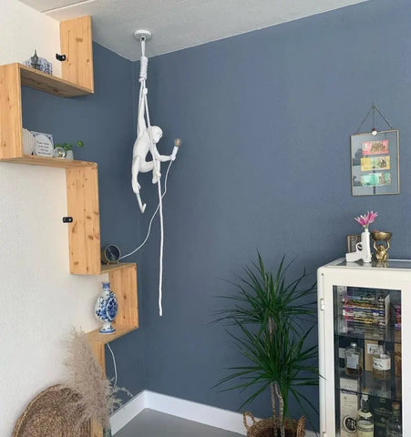 Monkey Pendnant Lamp