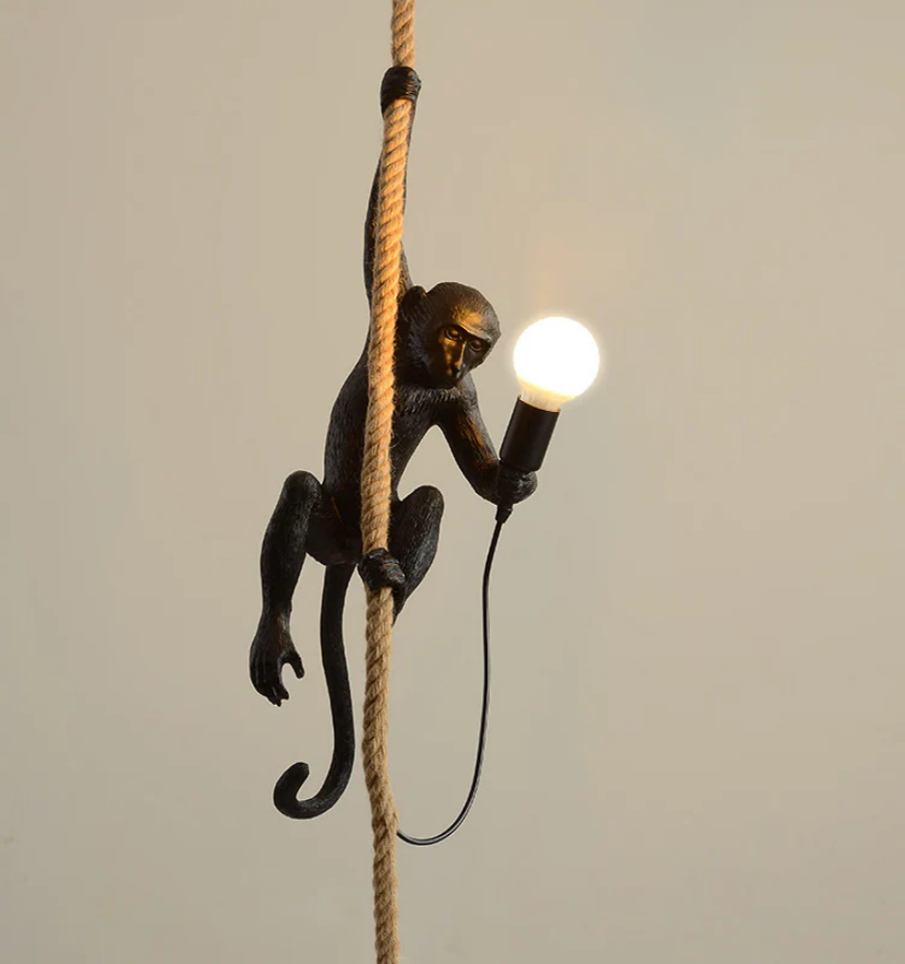 Monkey Pendnant Lamp