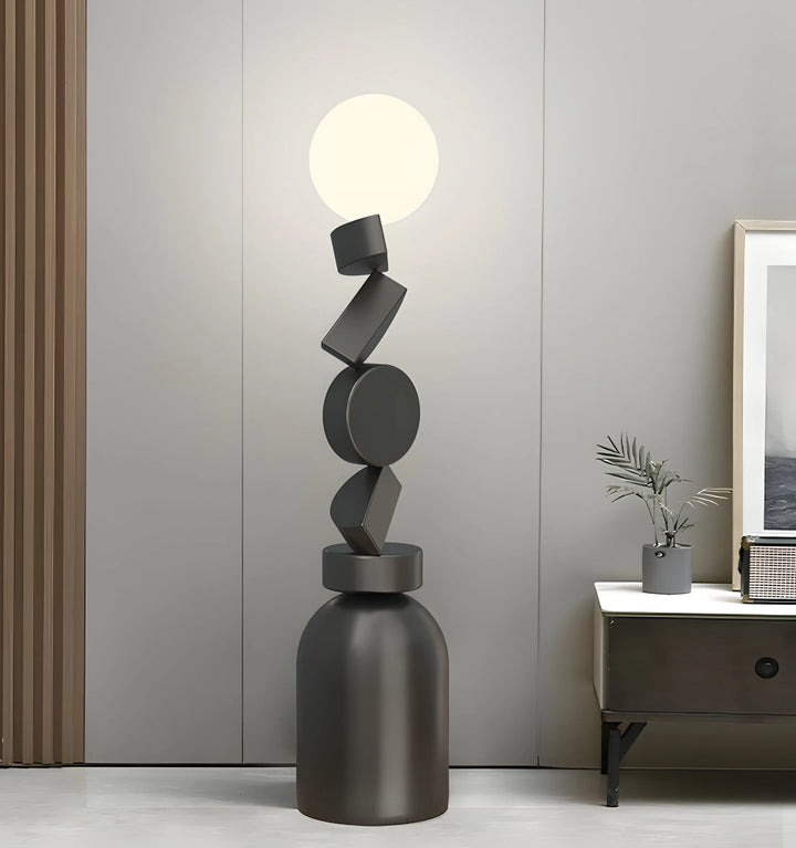 Monolith Cube Floor Lamp