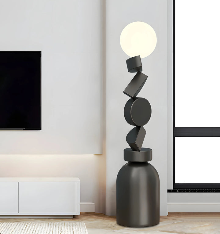 Monolith Cube Floor Lamp