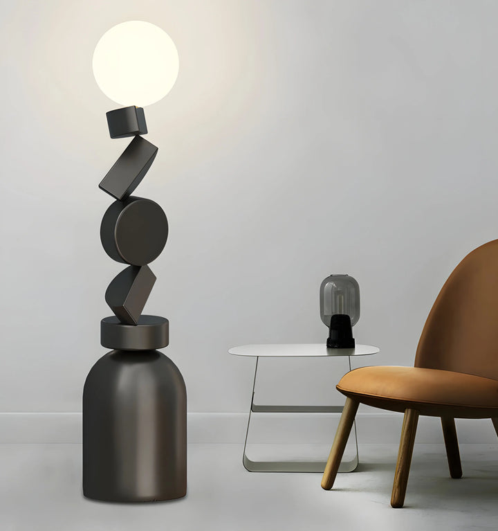 Monolith Cube Floor Lamp