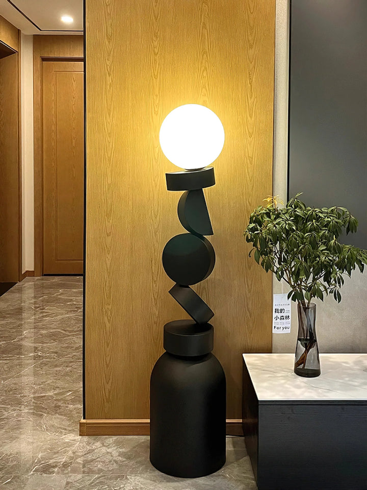 Monolith Cube Floor Lamp