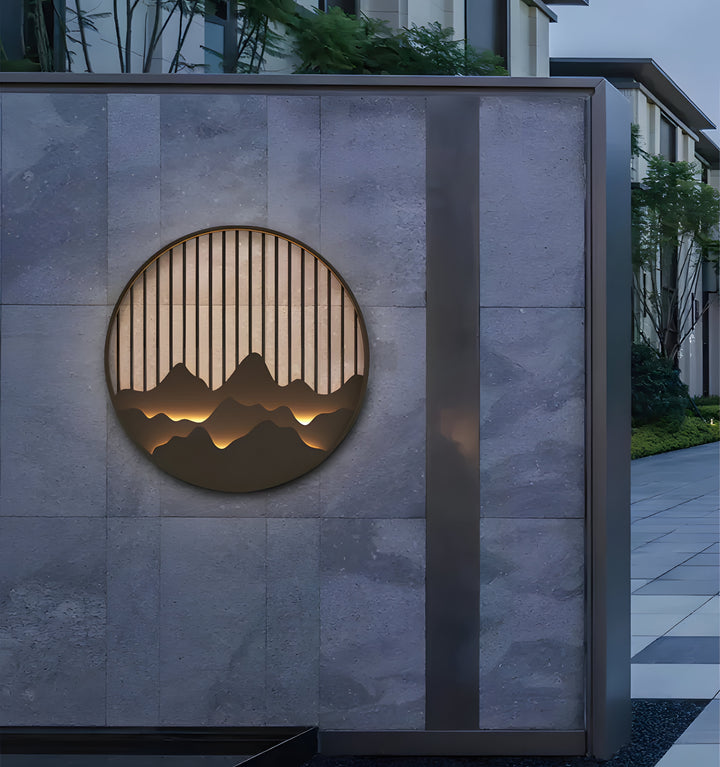 MOUNTAIN OUTDOOR WALL LAMP