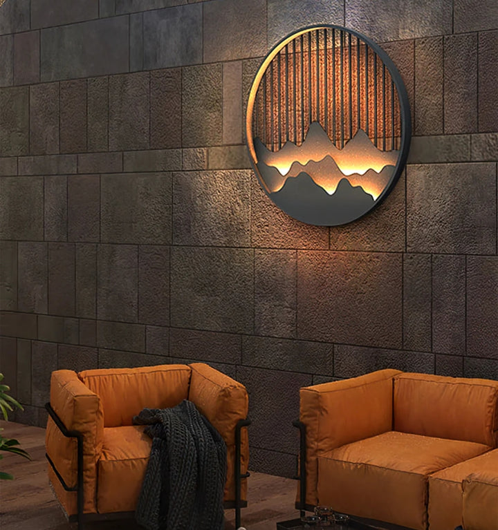 MOUNTAIN OUTDOOR WALL LAMP