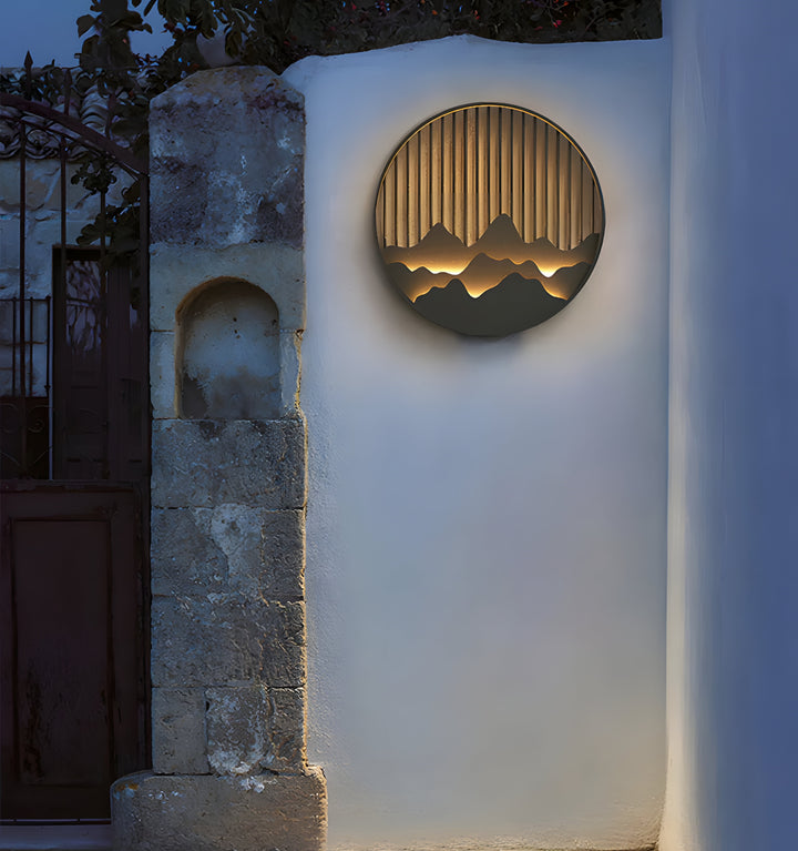 MOUNTAIN OUTDOOR WALL LAMP