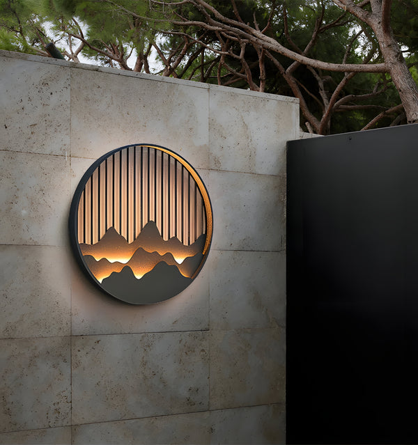 MOUNTAIN OUTDOOR WALL LAMP