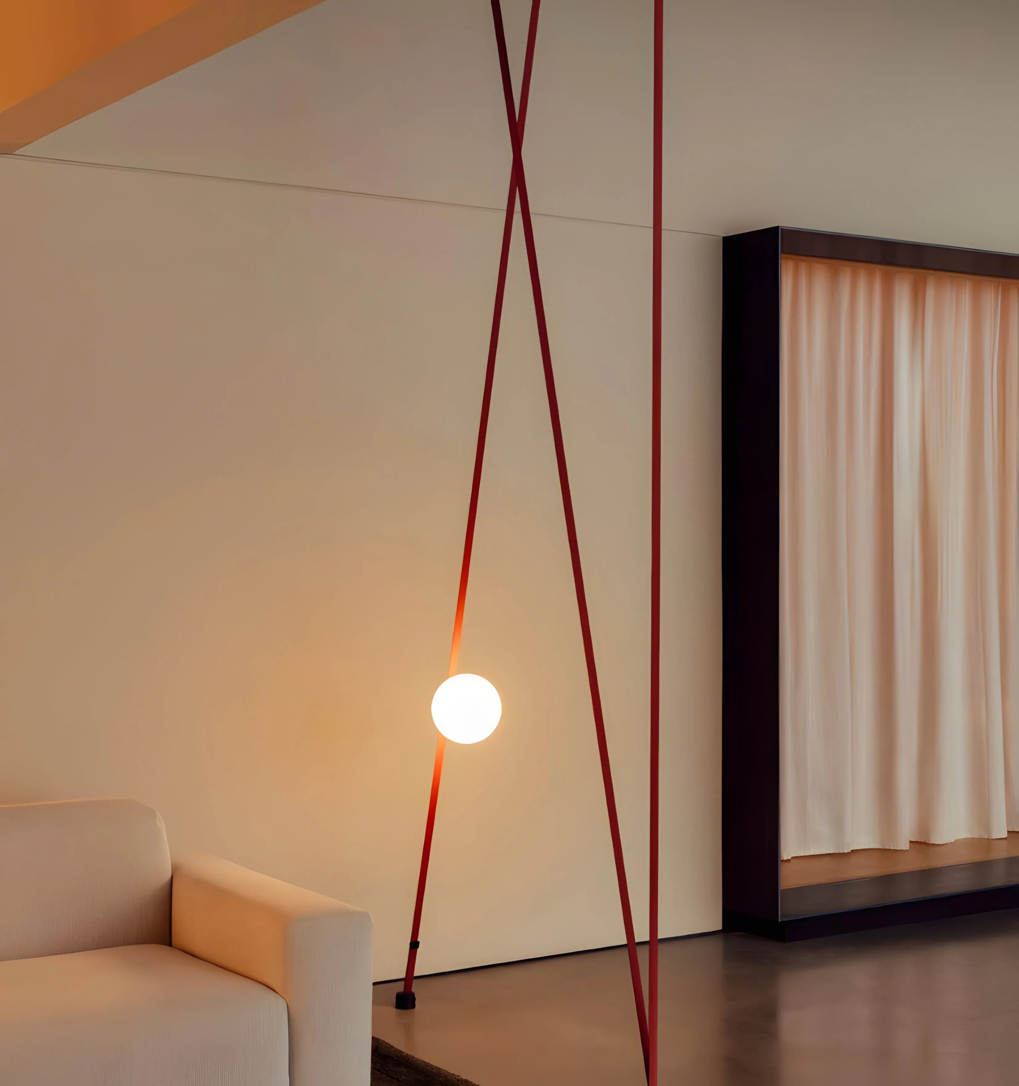 MULTIPLE BELT ART PENDANT LIGHT