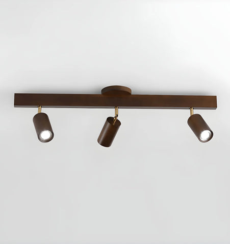Natural Wood Beam Spotlight Light