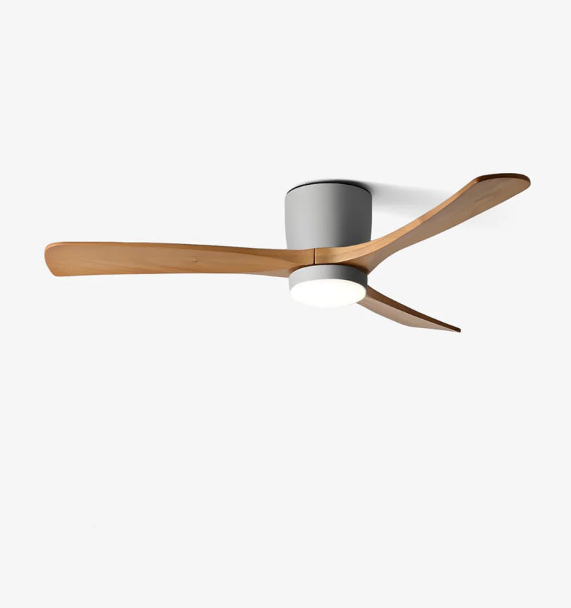 Nordic Wooden Ceiling Fan Ligh - Yiarolight