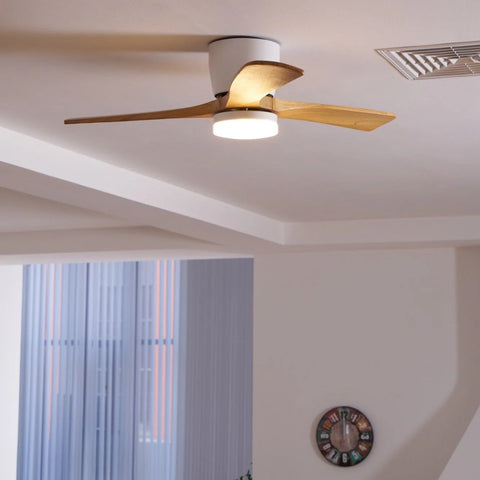 Nordic Wooden Ceiling Fan Ligh - Yiarolight