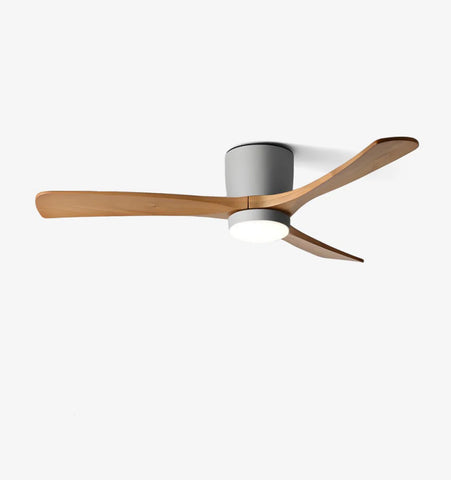 Nordic Wooden Ceiling Fan Ligh - Yiarolight