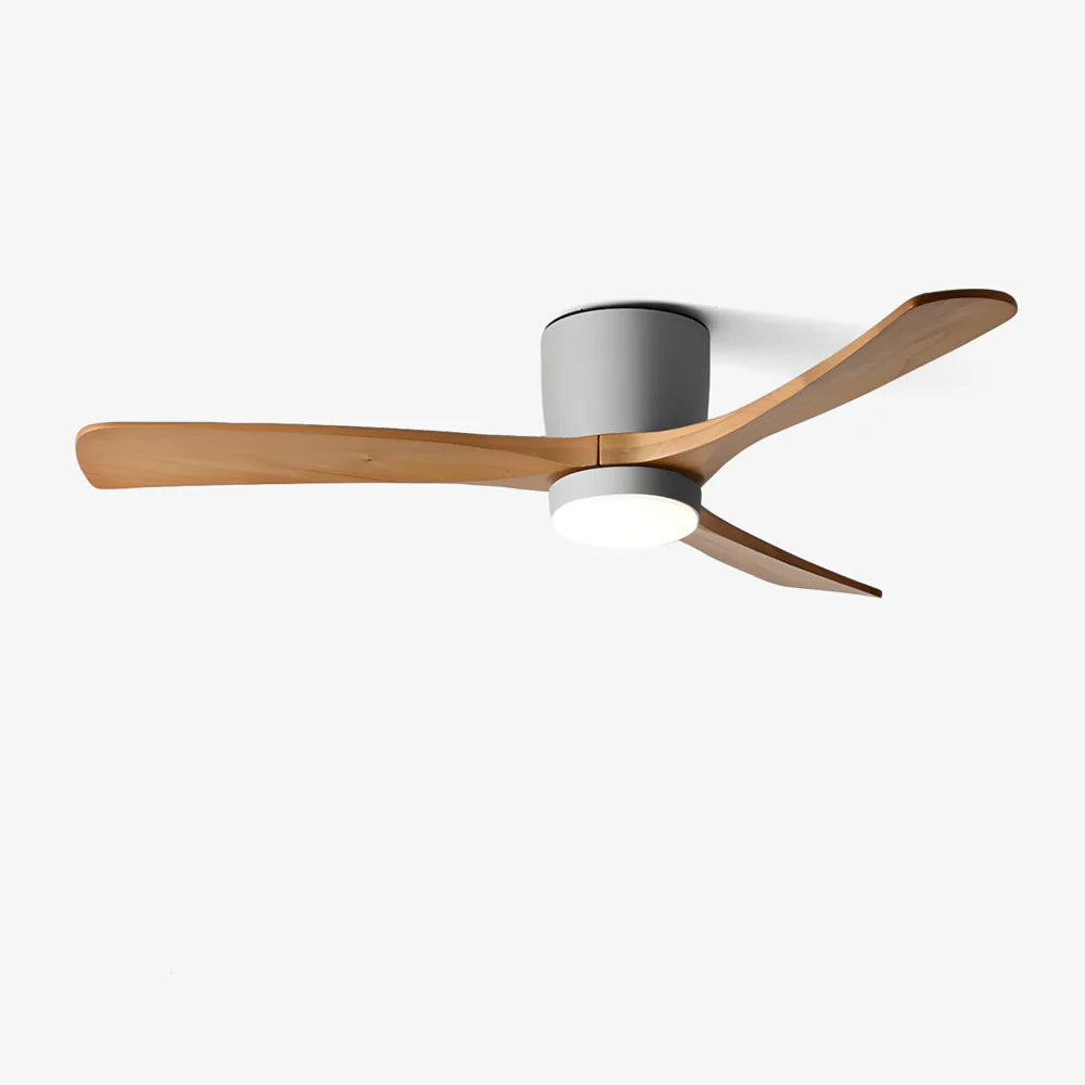 Nordic Wooden Ceiling Fan Ligh - Yiarolight