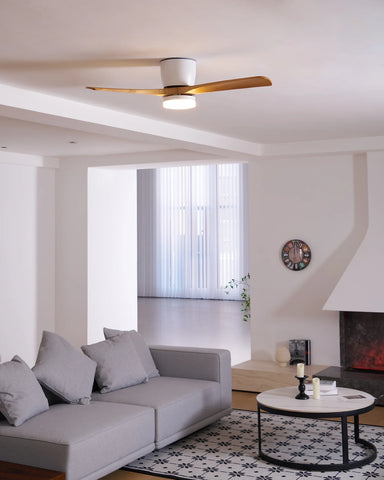 Nordic Wooden Ceiling Fan Ligh - Yiarolight