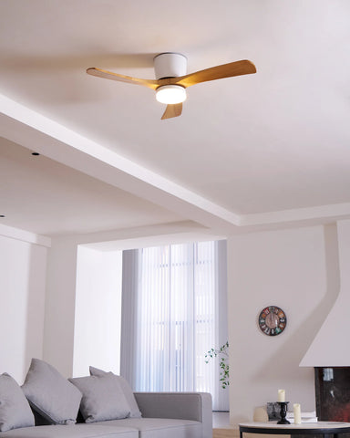 Nordic Wooden Ceiling Fan Ligh - Yiarolight