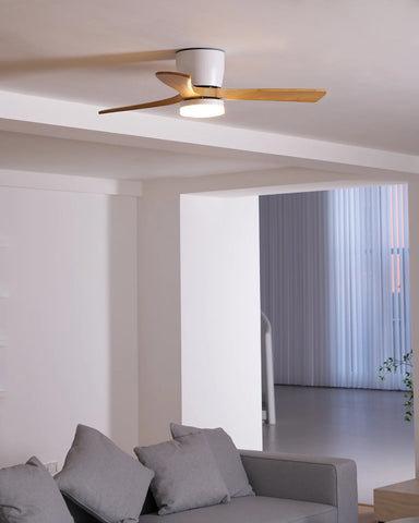 Nordic Wooden Ceiling Fan Ligh - Yiarolight