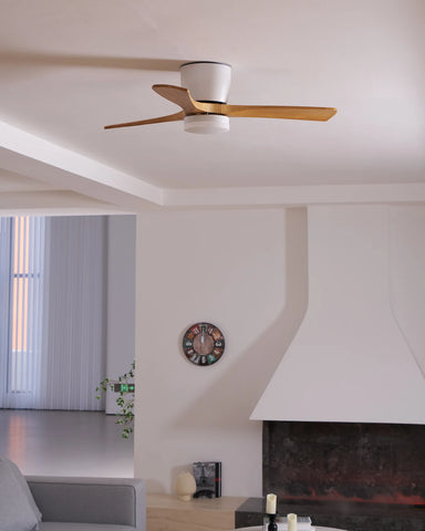 Nordic Wooden Ceiling Fan Ligh - Yiarolight