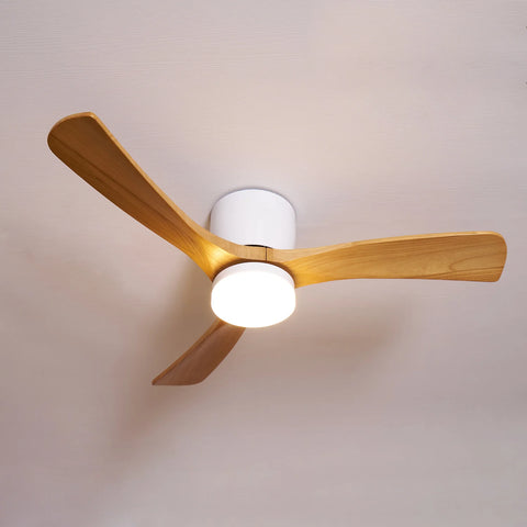 Nordic Wooden Ceiling Fan Ligh - Yiarolight
