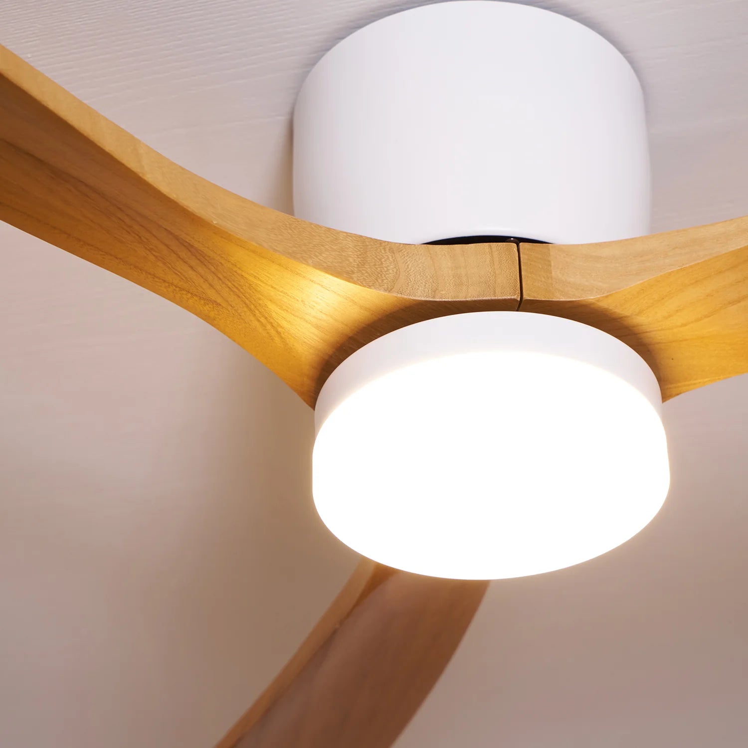 Nordic Wooden Ceiling Fan Ligh - Yiarolight