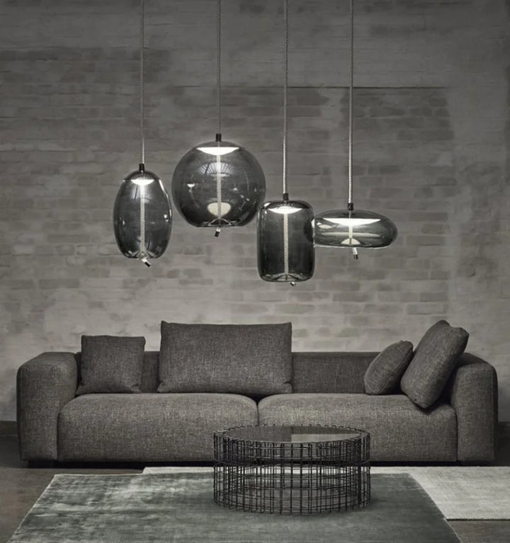 NORDIC BLOWN GLASS PENDANT LIGHTS