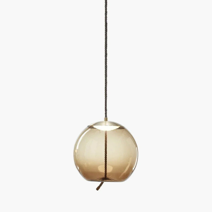 NORDIC BLOWN GLASS PENDANT LIGHTS - Amber