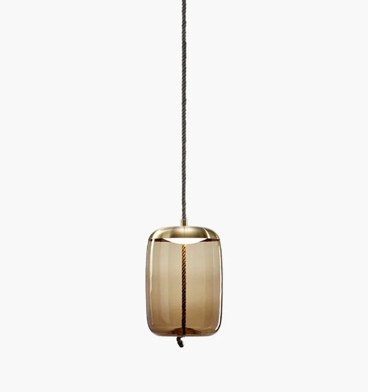 NORDIC BLOWN GLASS PENDANT LIGHTS - Amber