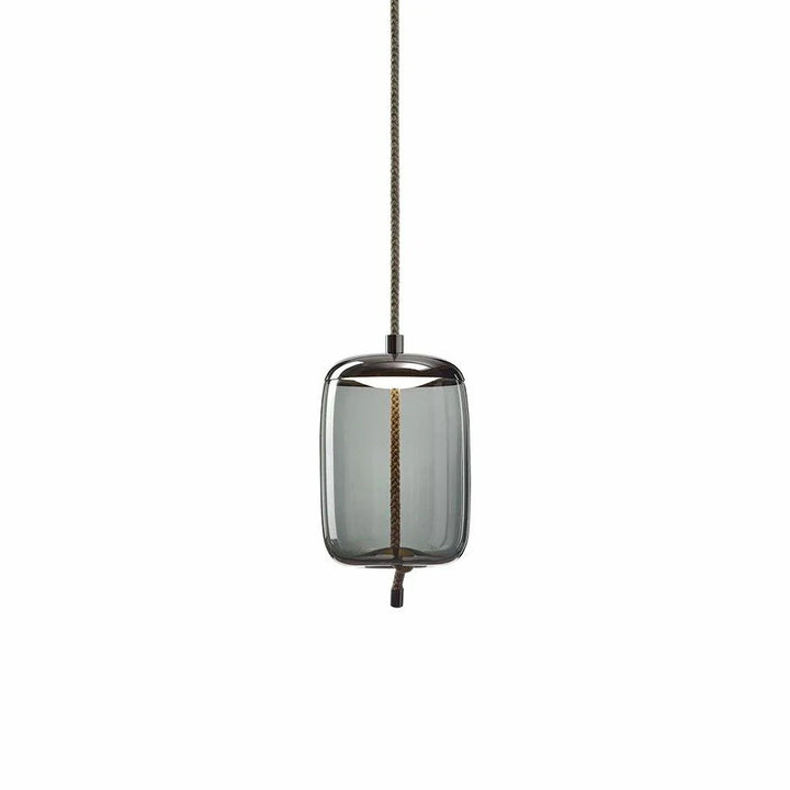 NORDIC BLOWN GLASS PENDANT LIGHTS - Smoke Gray