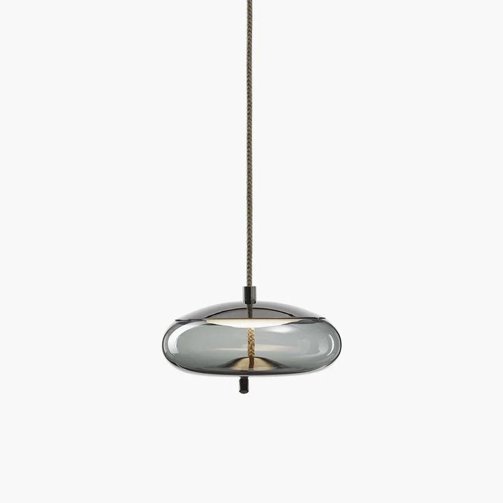 NORDIC BLOWN GLASS PENDANT LIGHTS - Smoke Gray