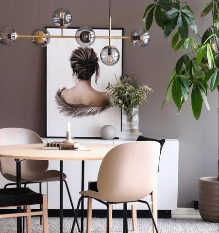 Orb Chandelier