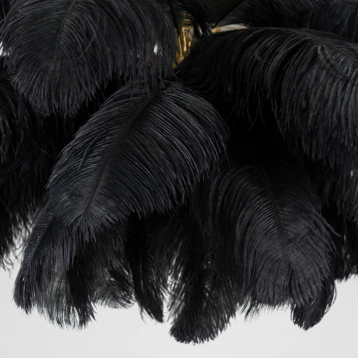 Ostrich Feather Chandelier - Yiarolight