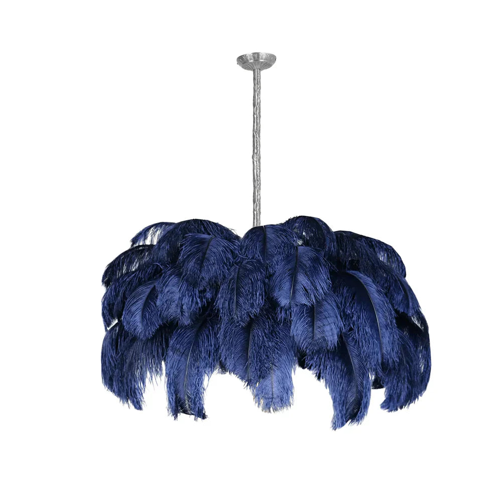 Ostrich Feather Chandelier - Yiarolight