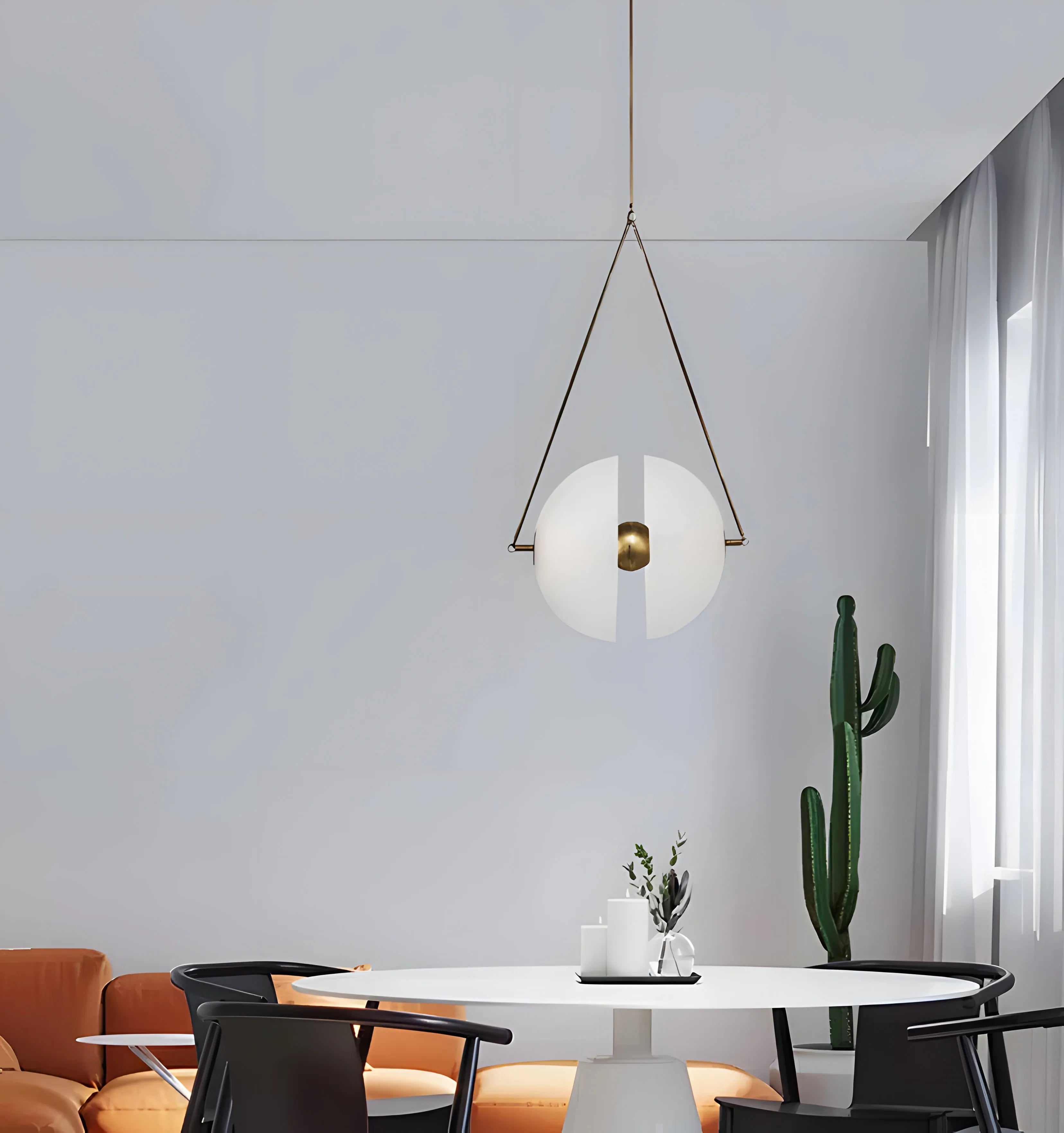 OYSTER GLASS PENDANT LAMP