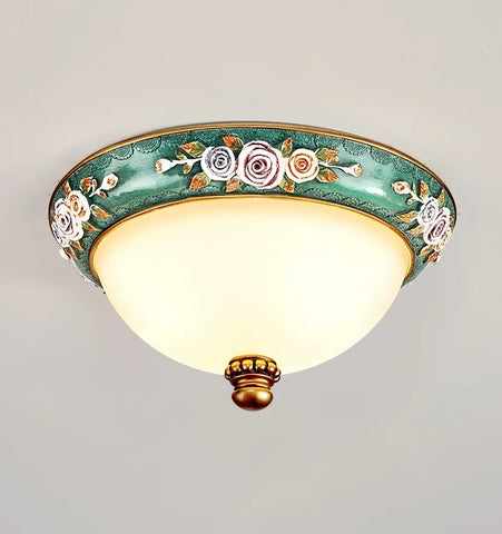 Pastoral Bowl Ceiling Light