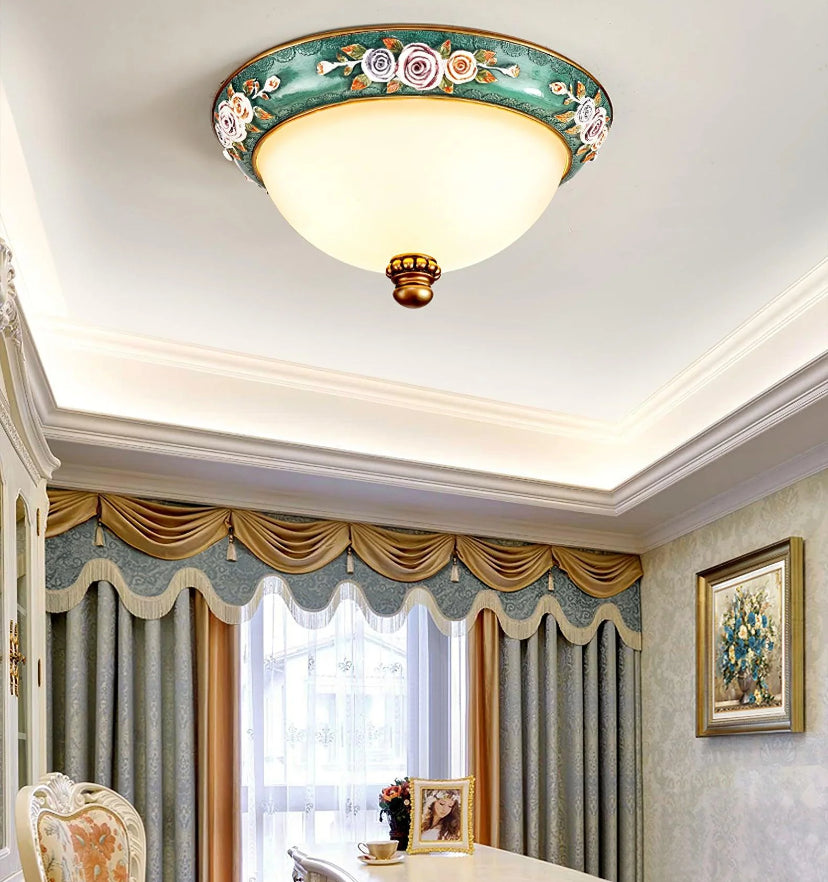 Pastoral Bowl Ceiling Light