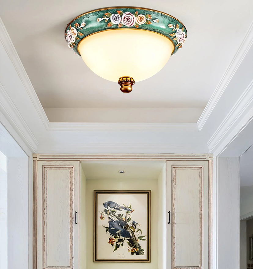 Pastoral Bowl Ceiling Light