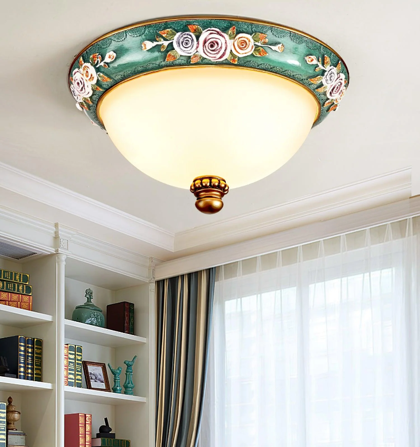 Pastoral Bowl Ceiling Light