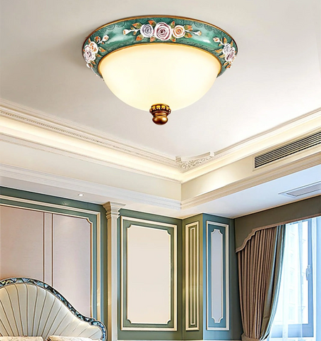 Pastoral Bowl Ceiling Light