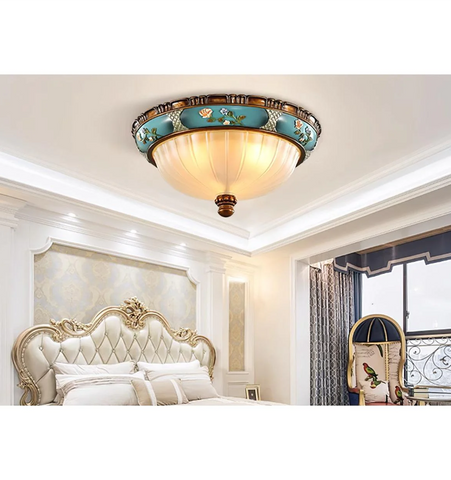 Pastoral Bowl Ceiling Light