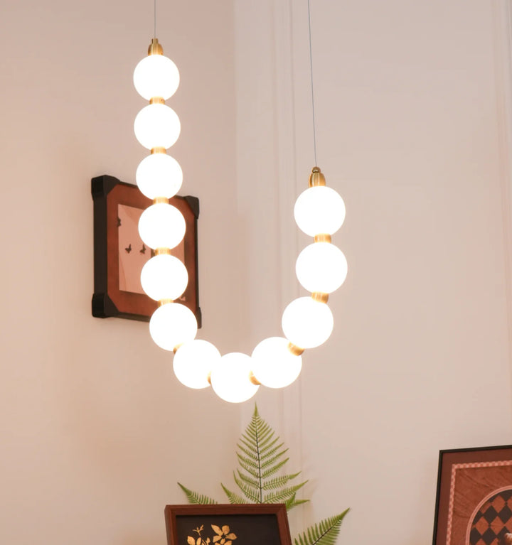 Pearl Necklace Chandelier