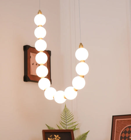Pearl Necklace Chandelier