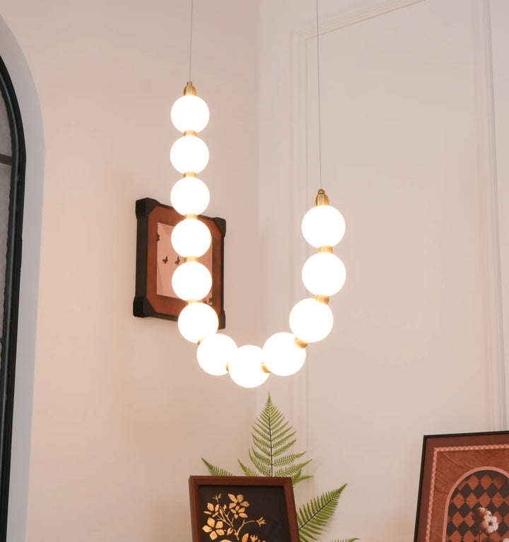 Pearl Necklace Chandelier