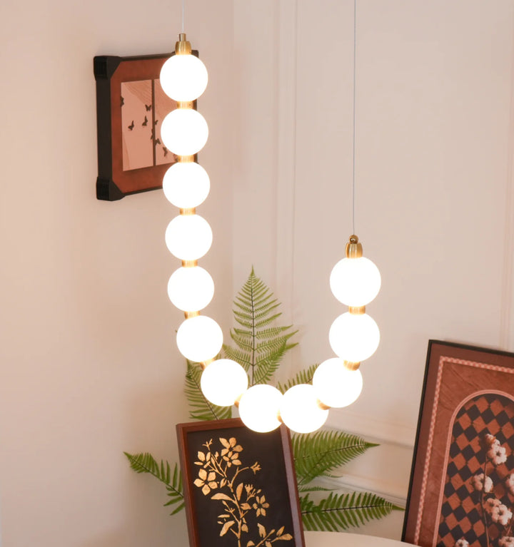 Pearl Necklace Chandelier