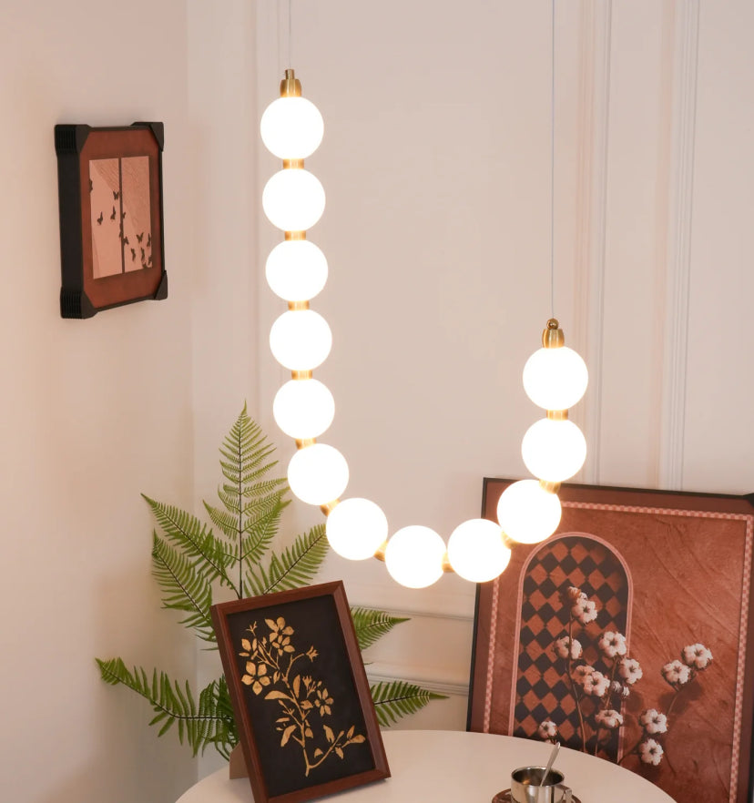 Pearl Necklace Chandelier