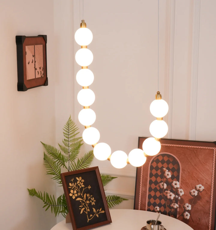 Pearl Necklace Chandelier