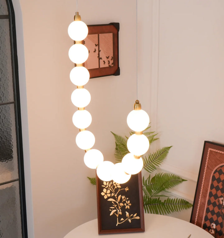 Pearl Necklace Chandelier