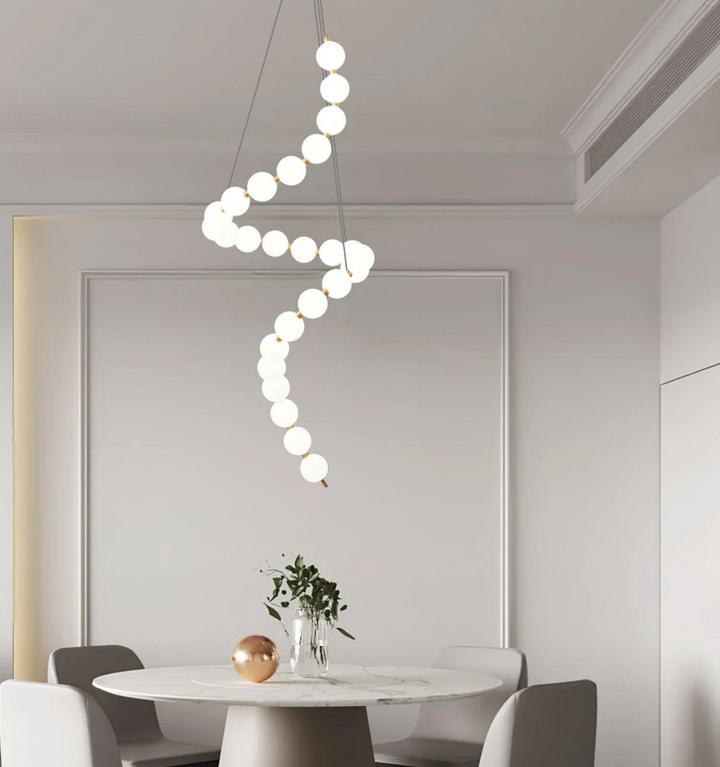 Pearl Necklace Chandelier