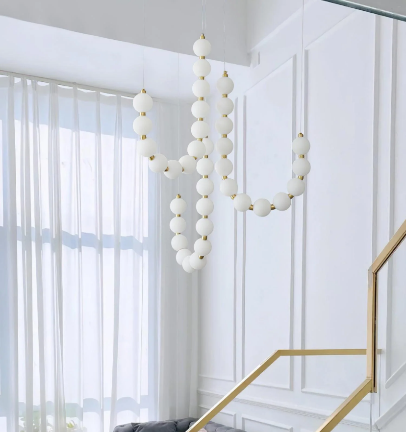 Pearl Necklace Chandelier