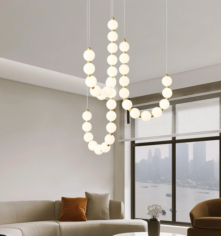 Pearl Necklace Chandelier